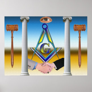 Póster Maçons. Irmãos