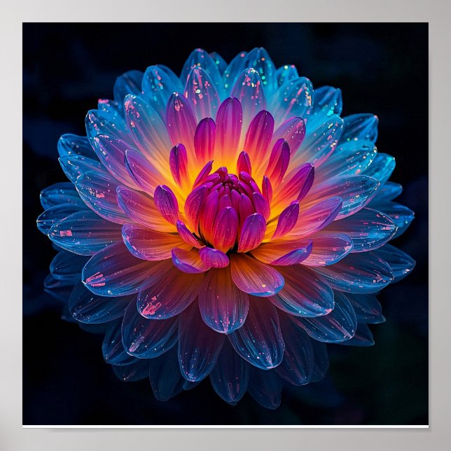 Poster Macro Aurora Bloom (Frente)