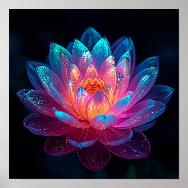 Poster Macro Ethereal Zen (Frente)