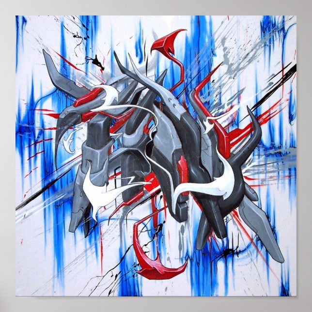 Poster Macro Quantum Pensamento Afetado (Frente)