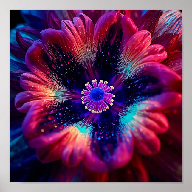 Poster Macro Radiant Riot (Frente)