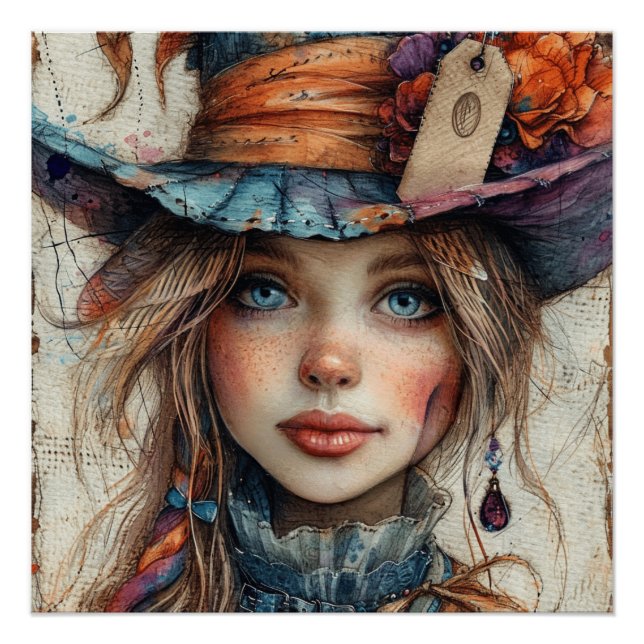 Póster Mad Hatter (Frente)