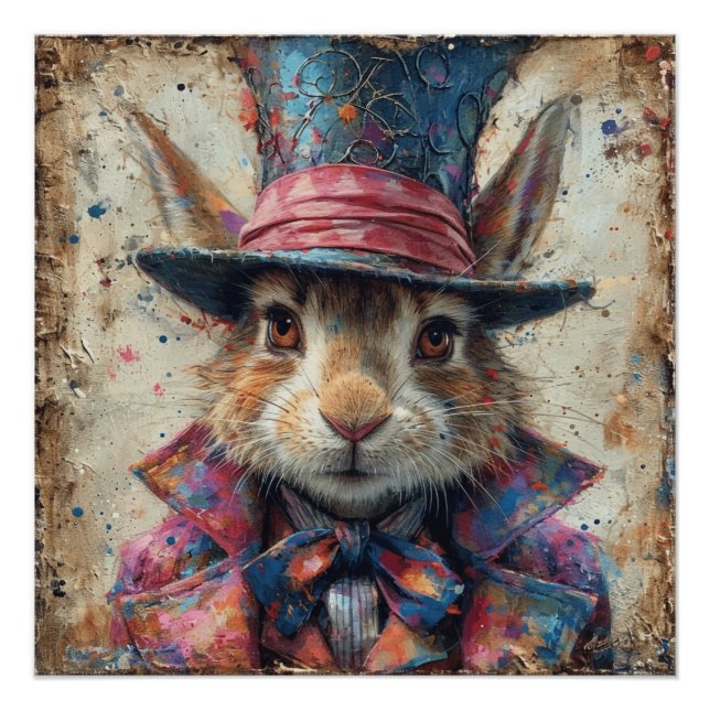 Póster Mad Hatter: Conversações sobre Oddball no Tempo do (Frente)