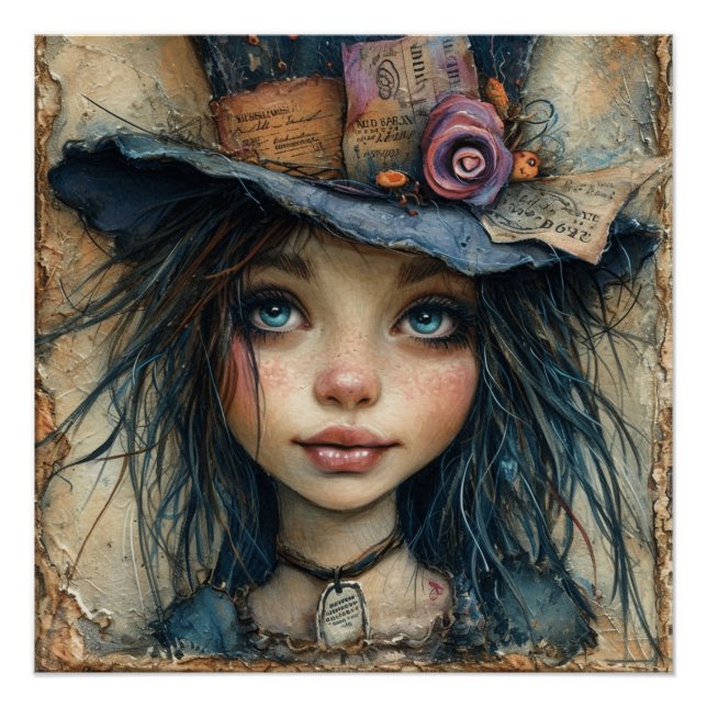 Póster Mad Hatter: Curiosas Capturas de Couro (Frente)