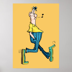 Poster Mad Magazine Don Martin Shirt Sticker