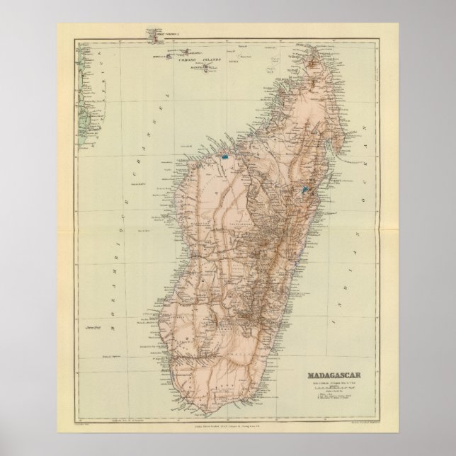 Poster Madagáscar (Frente)