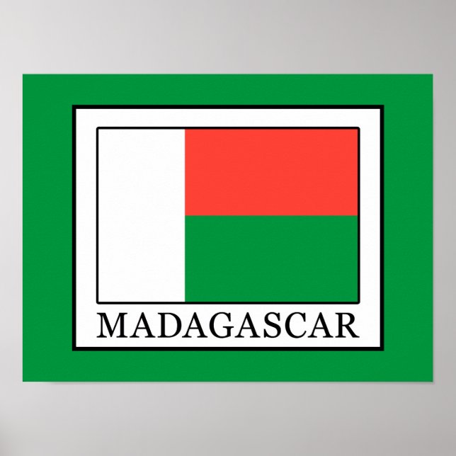 Poster Madagáscar (Frente)