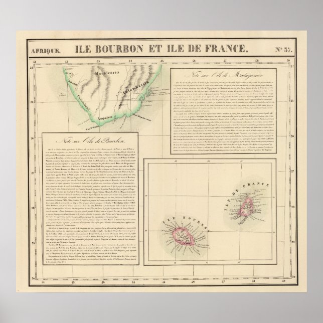 Poster Madagáscar, Maurícia 57 (Frente)