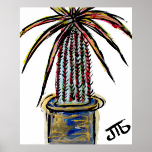 Poster "Madagáscar Palm"