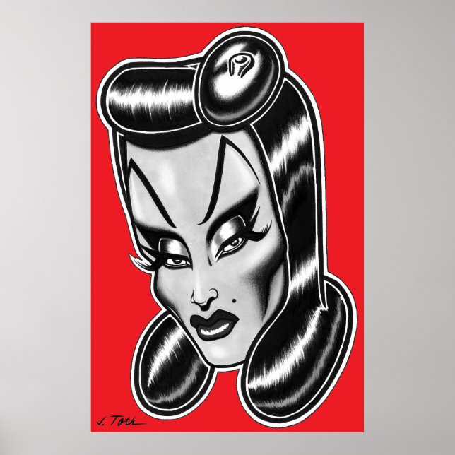 Poster Madam La Mars™ (Frente)