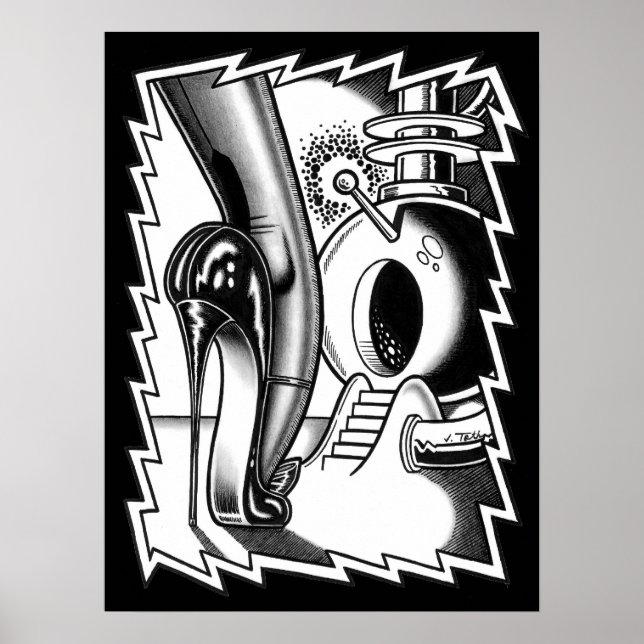 Poster Madam Mars™/Teleportation Chamber (Frente)
