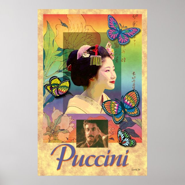 Póster Madame Butterfly (Frente)