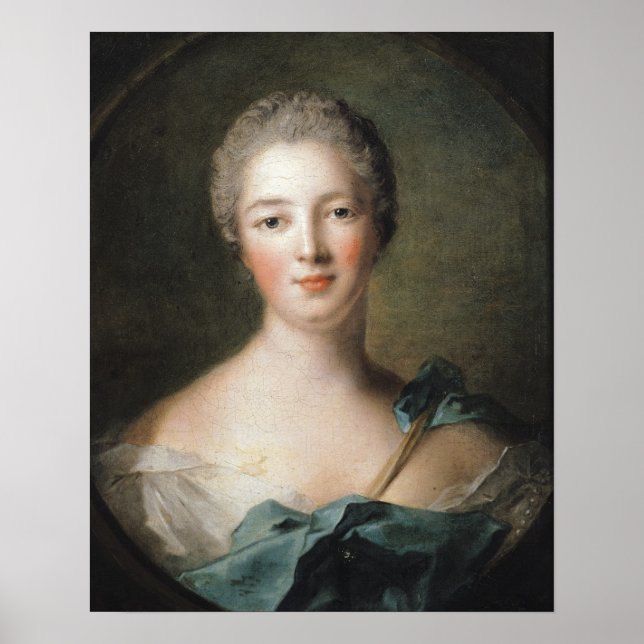 Poster Madame de Pompadour 1748 (Frente)
