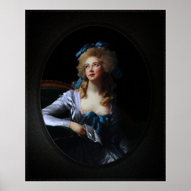 Poster Madame Grand por Elisabeth Louise Vigee Le Brun (Frente)