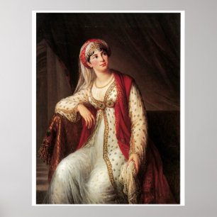 Poster Madame Grassini no Papel do Zaire