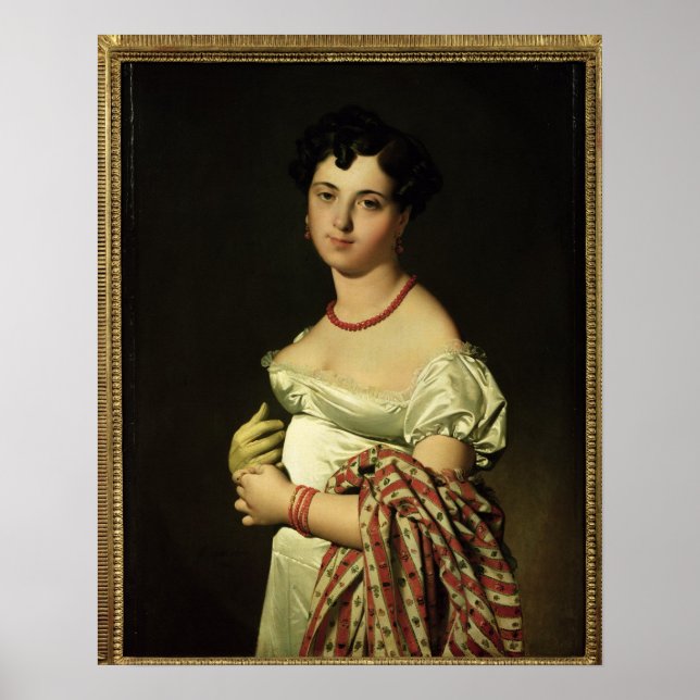 Póster Madame Henri-Philippe-Joseph Panckouke 1811 (Frente)