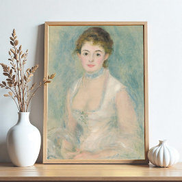 Poster Madame Henriot por Auguste Renoir