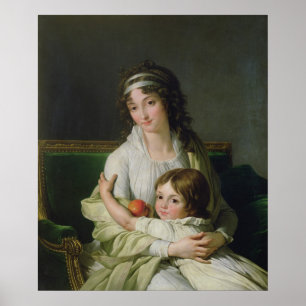 Poster Madame Jeanne-Justine Boyer-Fonfrede and her