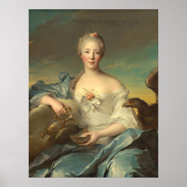 Poster Madame Le Fèvre - Jean-Marc Nattier Fine Art (Frente)