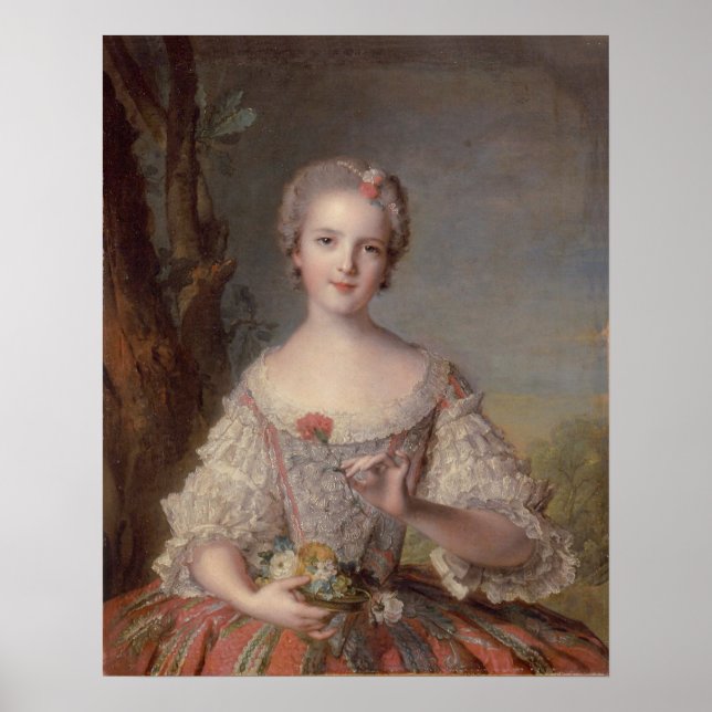 Poster Madame Louise de France - Jean-Marc Nattier (Frente)