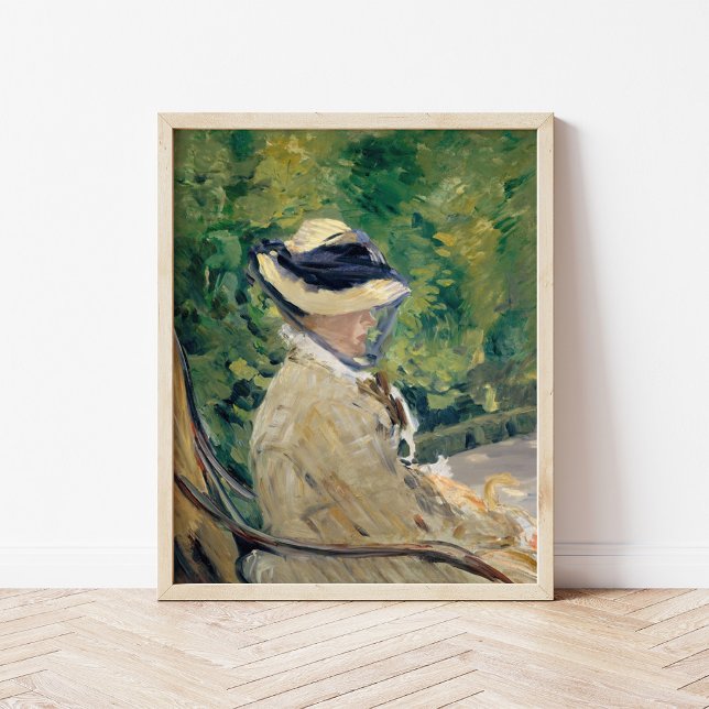 Poster Madame Manet | Édouard Manet (Criador carregado)