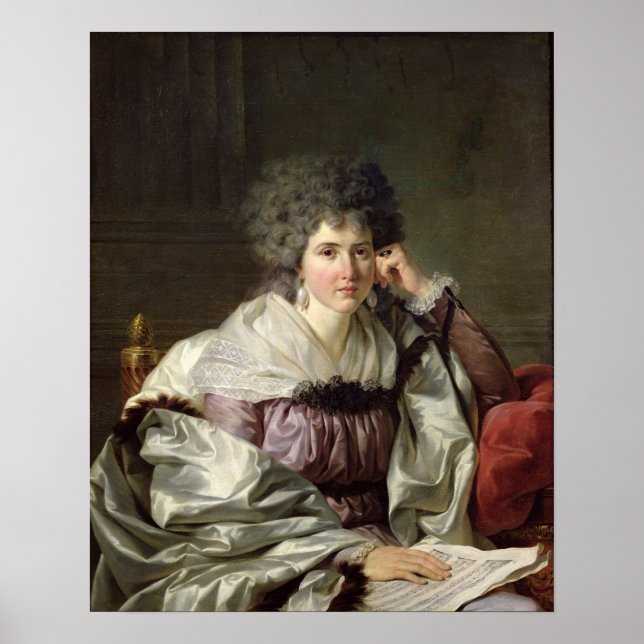 Póster Madame Nicaise Perrin, nee Catherine Deleuze (Frente)