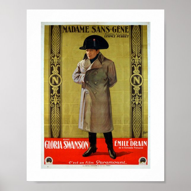 Poster Madame Sans-Gênio (filme de 1925) (Frente)
