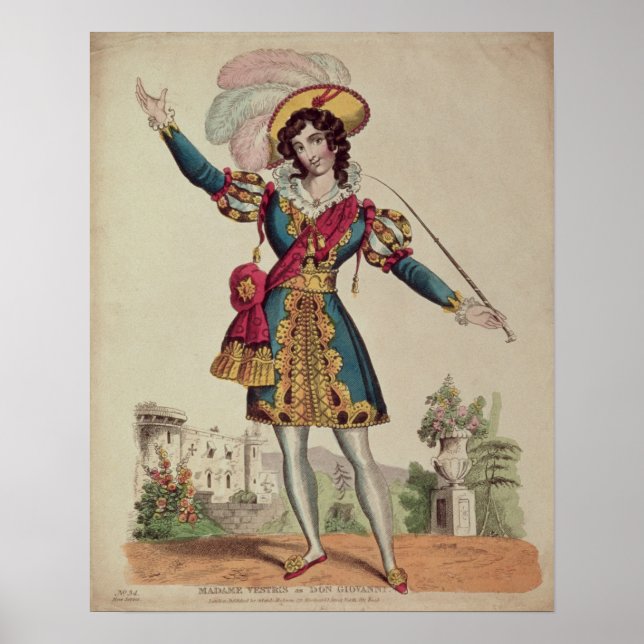 Póster Madame Vestris (Frente)