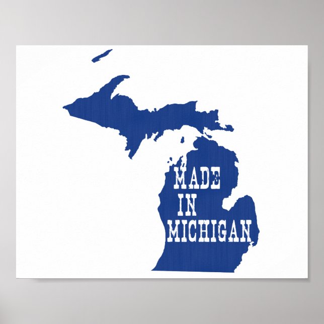 Póster Made In Michigan (Frente)