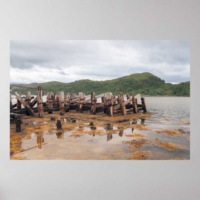 Poster Madeira escocesa (Frente)