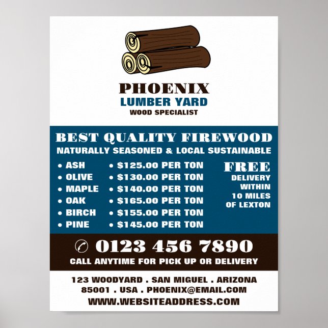 Poster Madeira, madeira, madeira/madeira/advert de madeir (Frente)