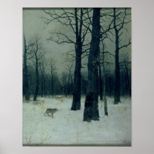 Póster Madeira no inverno, 1885