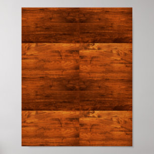 Poster Madeira rústica do país texturizada