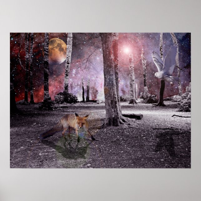 Póster Madeira silenciosa (Frente)