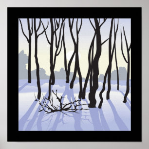 Póster Madeiras do inverno