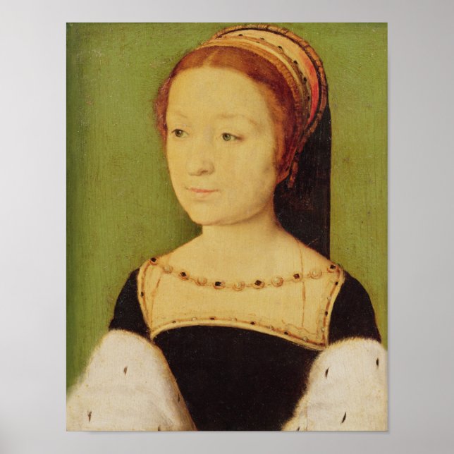 Póster Madeleine de France Queen of Scotland, 1536 (Frente)