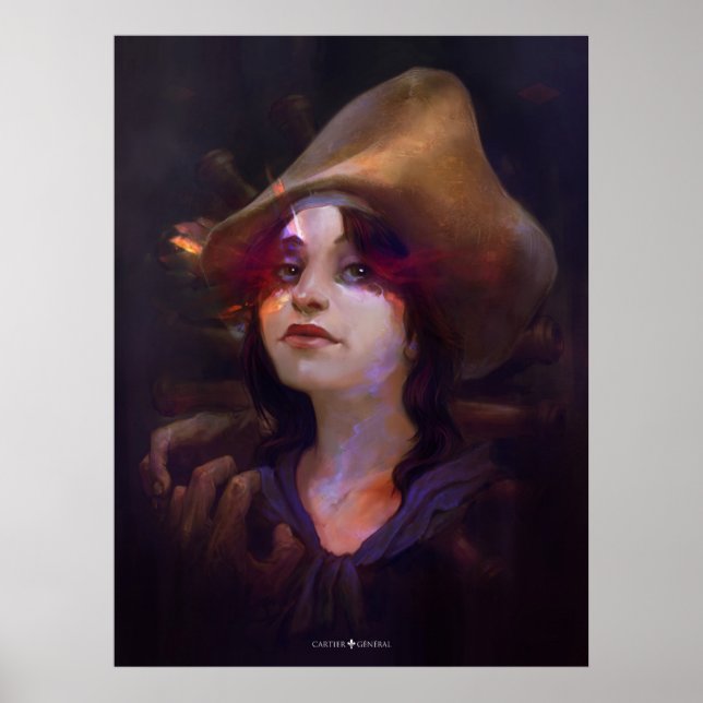 Poster Madeleine de Verchères (Frente)