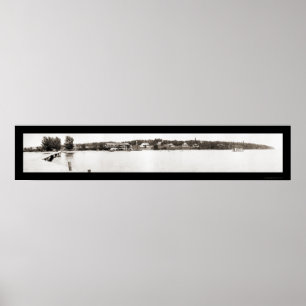 Poster Madeline Island, Foto Imensa do WI 1915