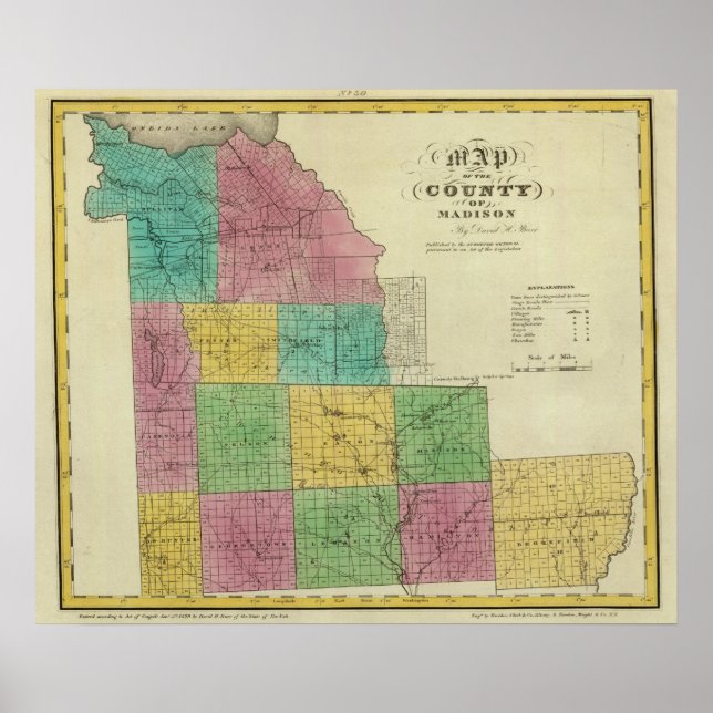 Poster Madison County (Frente)