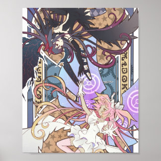 Poster Madoka e Homura