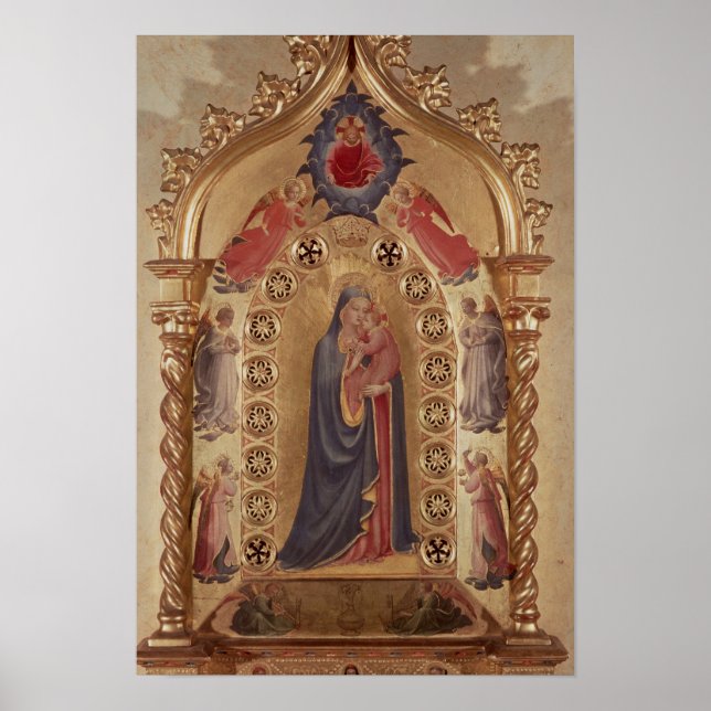 Poster Madona das Estrelas (Frente)