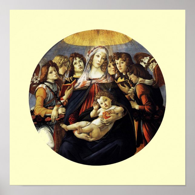 Póster Madona do Pomegranato (Frente)