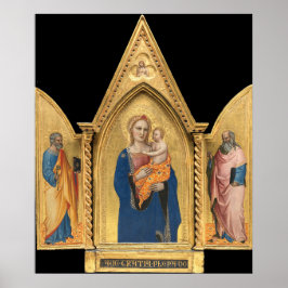 Poster Madona e Menino - Nardo di Cione Cartaz de Arte Re