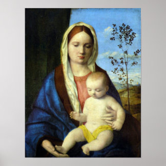 Póster Madonna 3 por Bellini