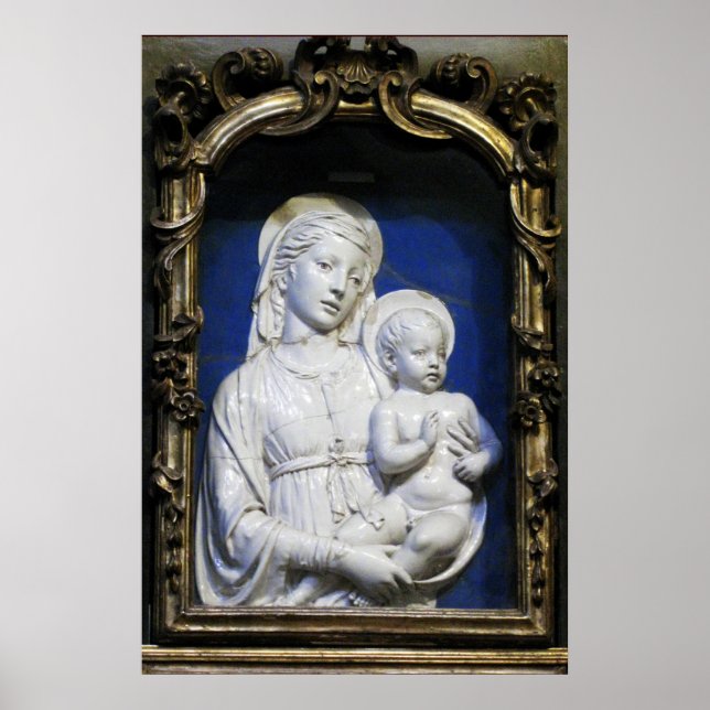 PÓSTER MADONNA COM CRIANÇA (Frente)