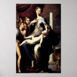 Poster Madonna com o Pescoço Longo