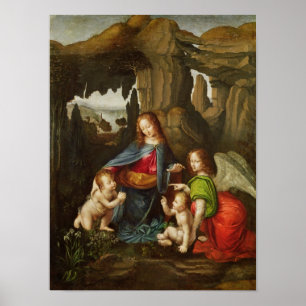 Poster Madonna das rochas