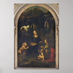 Póster Madonna das rochas, c.1478