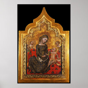 Póster MADONNA DE HUMILIDADE Por Vitale Da Bologna