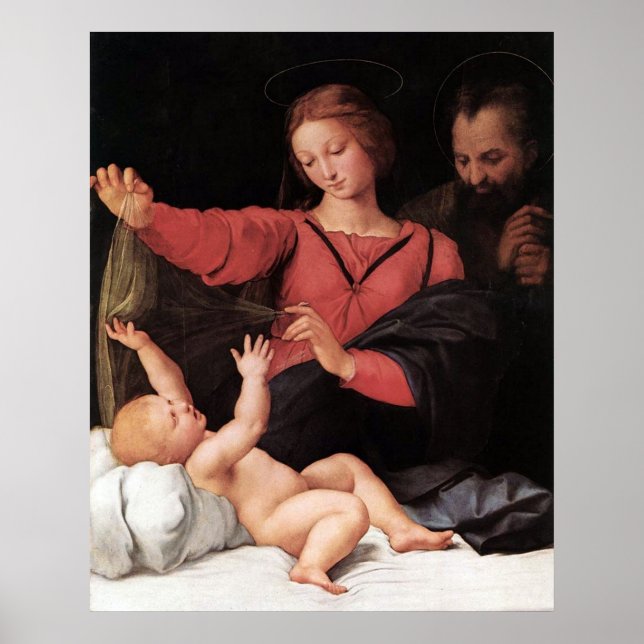 Poster Madonna de Loreto - Raphael - c1511 (Frente)